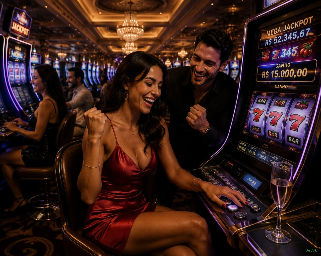 Slots com prêmios Bet3k